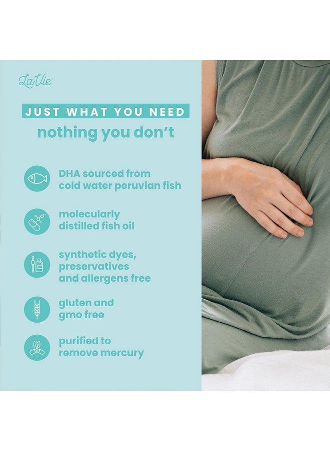 Lavie فيتامينات لافي قبل الولادة مع الزنجبيل، DHA، حمض الفوليك، والحديد - ضرورات الحمل لتطوير دماغ وجسم الطفل - فيتامينات قبل الولادة خالية من الكائنات المعدلة وراثيًا وخالية من الغلوتين للنساء (إمداد لمدة شهر)  - Image 4