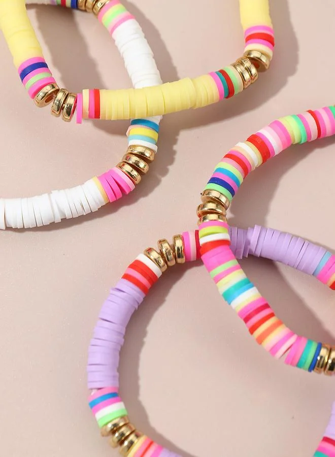 Take Two Take Two 5pcs colorful Bracelet Set