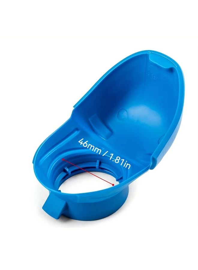 Blue Windshield Washer Reservoir Cap And Funnel Durable Rubber Fits 1 81 To 1 97 Inch - Image 2