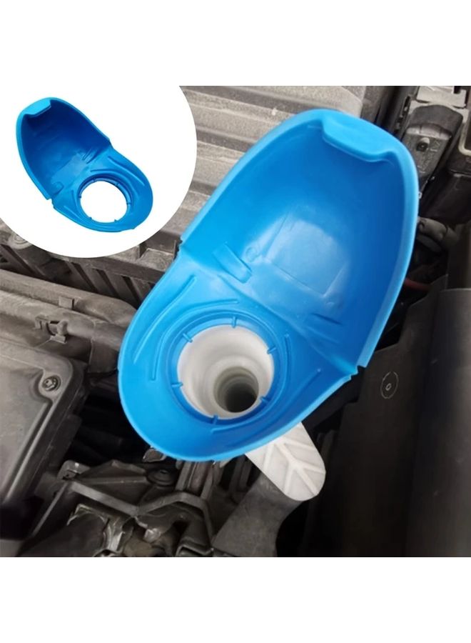 Blue Windshield Washer Reservoir Cap And Funnel Durable Rubber Fits 1 81 To 1 97 Inch - Image 4