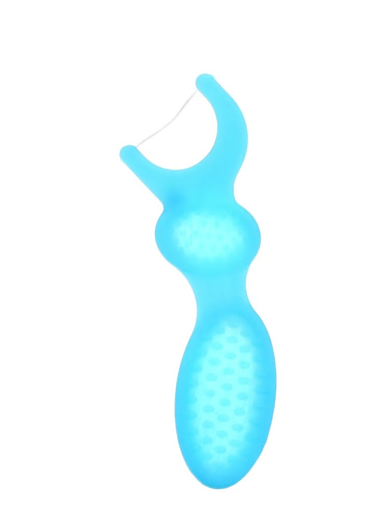 بلاكرز أداة Dual Gripz للأطفال فائقة اللطف مع 75 قطعة من خيط تنظيف الأسنان بالفلورايد وايلد بيري - Image 2