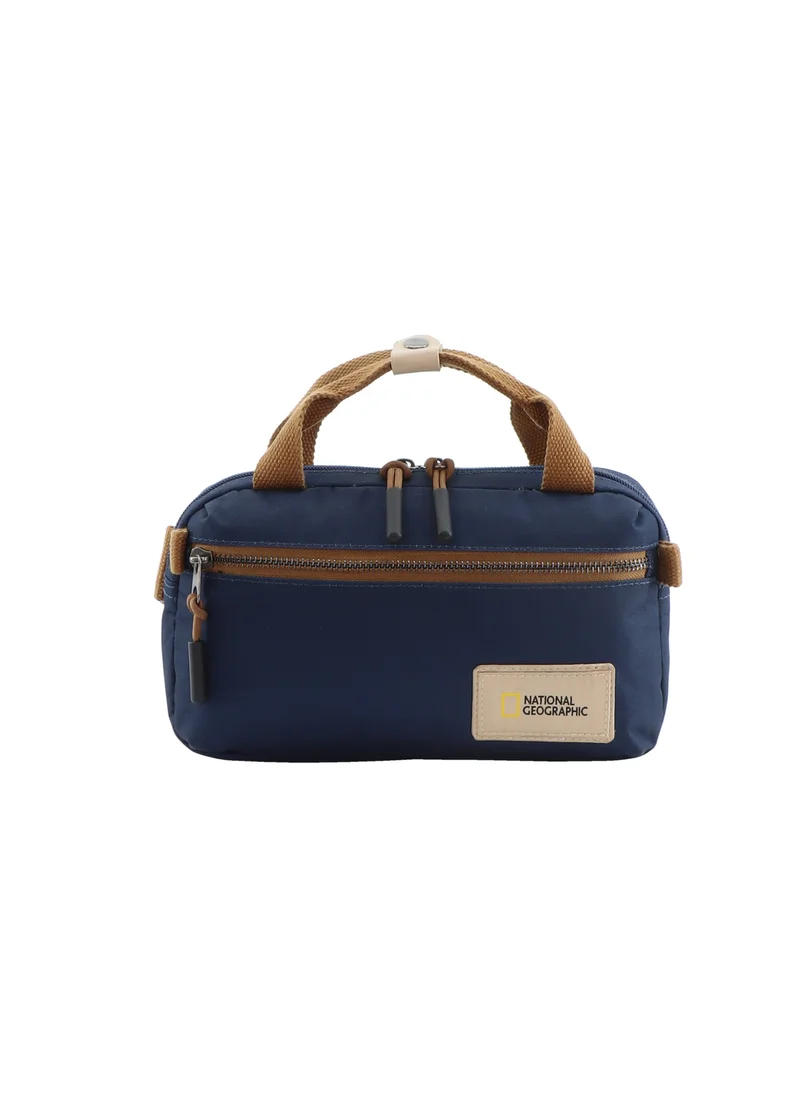 ناشيونال چيوغرافيك National Geographic LEGEND Crossover Bag Navy For Men And Women, Durable Water Resistant Casual Stylish Outdoor Travel Camping Blue Shoulder Bag/Crossbody Bag