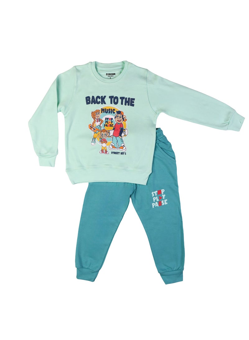 زيركون بيجامة ولادي خريفي 2186 - Image 1