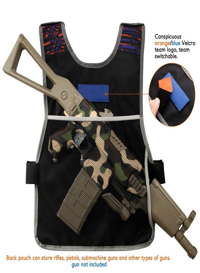Hely Cancy Large Size Adjustable Toy Tactical Vest Kit Compatible with Nerf N-Strike Elite Series for Men, Big Kids XL-Size - Image 3