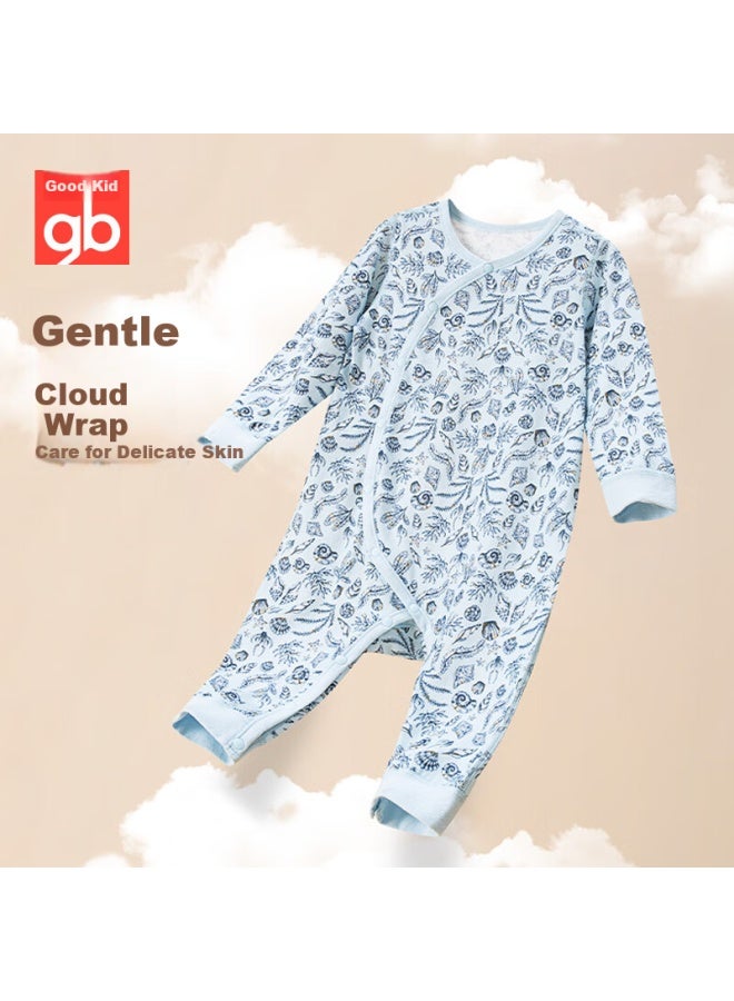 Gb Baby Summer Class A Pure Cotton Romper Crawling Suit 5A Antibacterial Jumpsuit Summer Air-Conditioning Clothes 2-Pack - Image 3