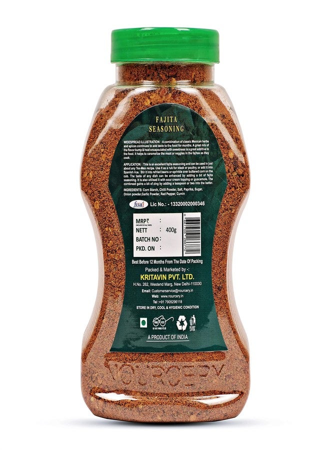 Nourcery Fajita Seasoning, 400g (Tex Mex Condiment) - Image 2