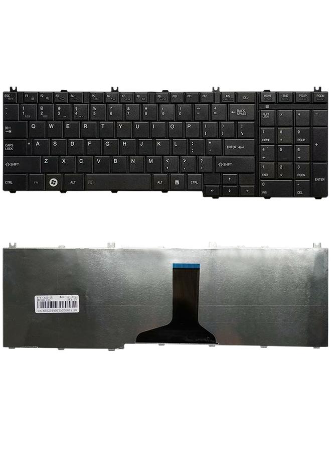 US Version Keyboard for Toshiba Satellite L670 L670D L675 L675D C660 C660D C655 L655 L655D C650 C650D L650 C670 L750 L750D - Image 1