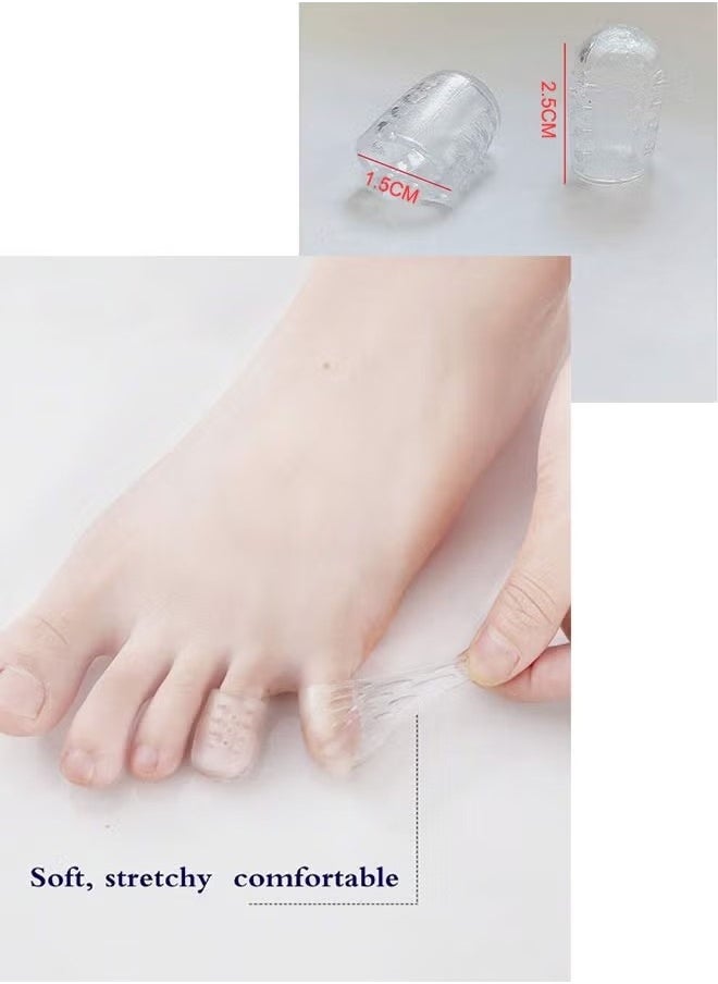 Realfrog - 20pcs Breathable Toe Protector, Anti-Friction Soft Toe Covers - Image 1