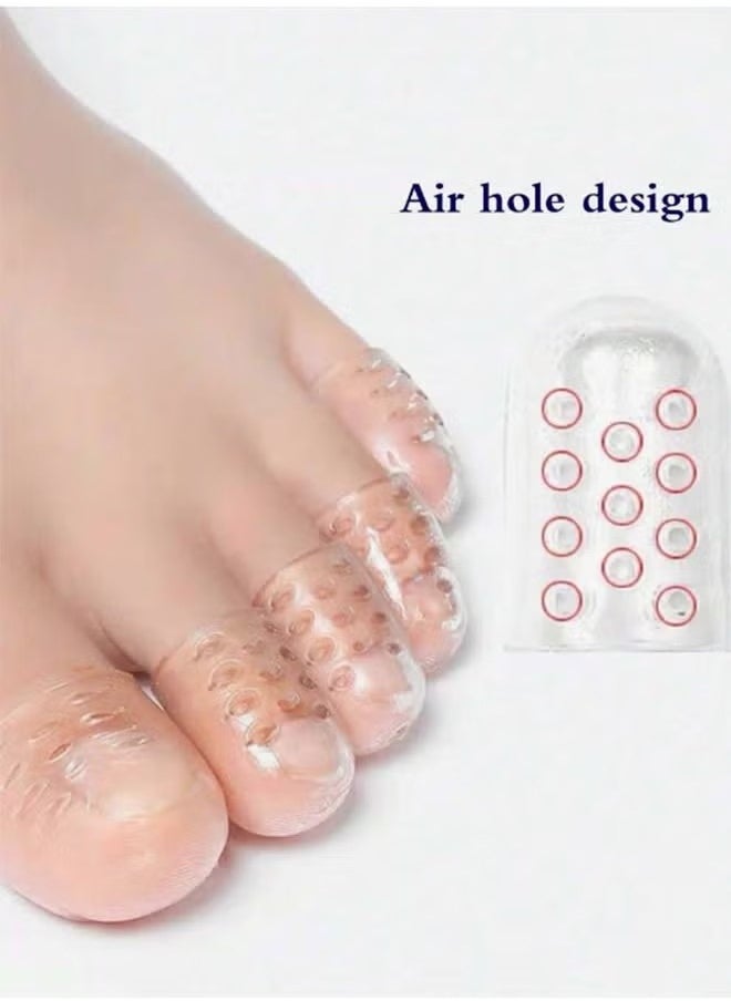 Realfrog - 20pcs Breathable Toe Protector, Anti-Friction Soft Toe Covers - Image 1