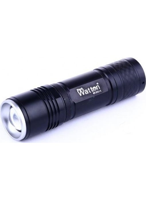 Watton - WT-313 Rechargeable Flashlight with Police Warning Light - Image 1