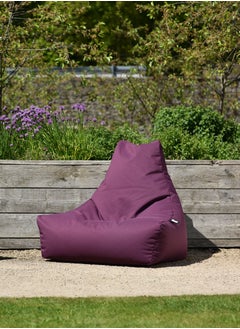 Extreme Lounging Extreme Lounging® - Original Mighty Bean Bag - Made in UK - Premium Quality Double Stitched Bean Bag - UV Protected & Waterproof - Large BeanBags Chair - Ideal for Indoor & Outdoor Use - Berry  - Image 2