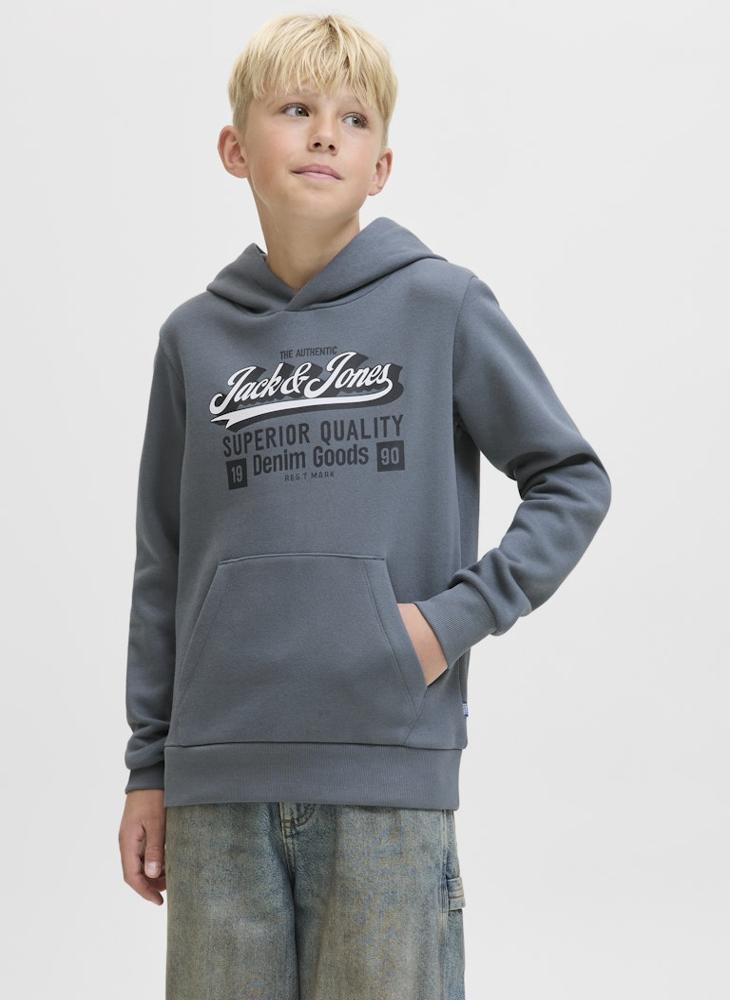 Jack & Jones Junior Kids 2 Pack Logo Hoodie - Image 1