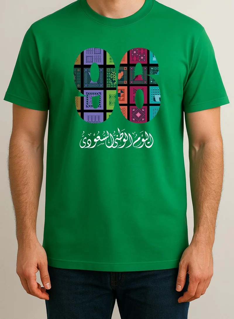 Lowha Cotton T-Shirt for 96th Saudi National Day Celebrations for Women & Men