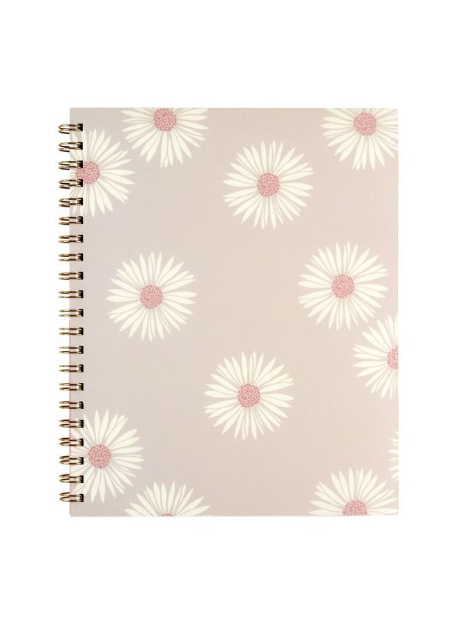 Erin Condren Inspired Collection - Large Undated Planner, Daisies cover - Image 1