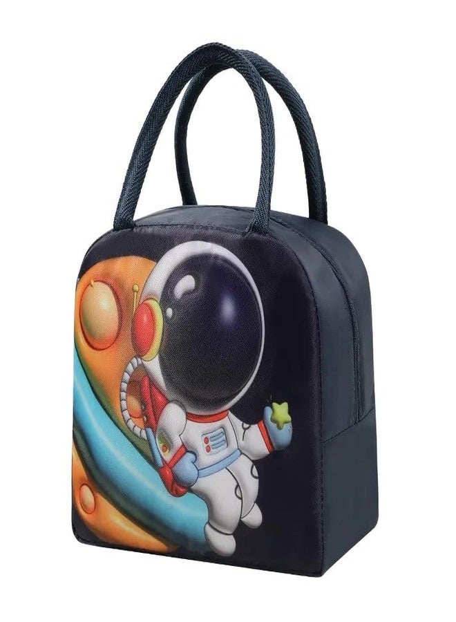 KARDIFF 3D Cartoon Children's Lunch Box Insulation Bag Lovely Large Capacity Portable Lunch Bag, Astronaut - Image 1
