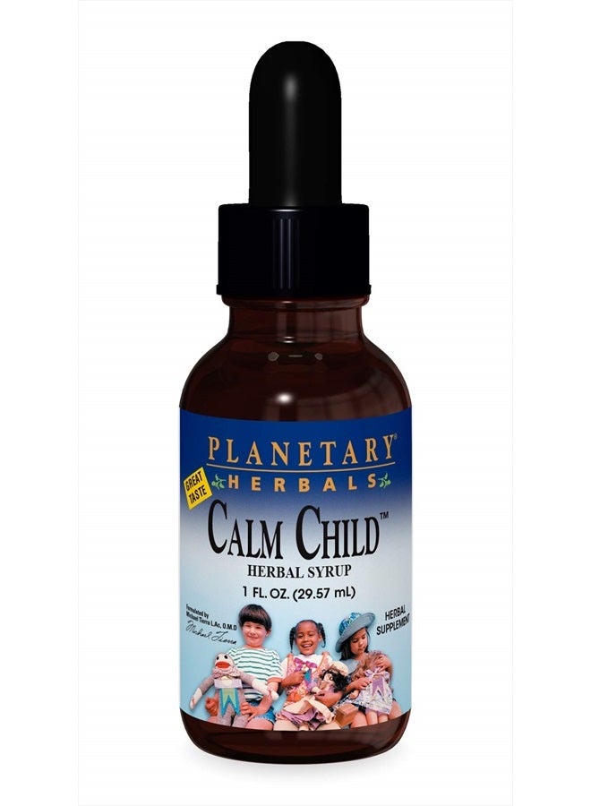 PLANETARY HERBALS Calm Child 2.5 ml Supports Calm Focused Attention - 1 Fluid oz - Image 1