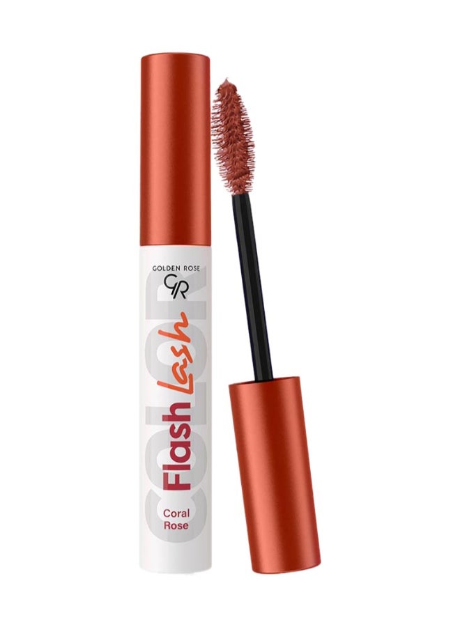 Golden Rose Flash Lash Color  Mascara No:06 Coral Rose - Image 1