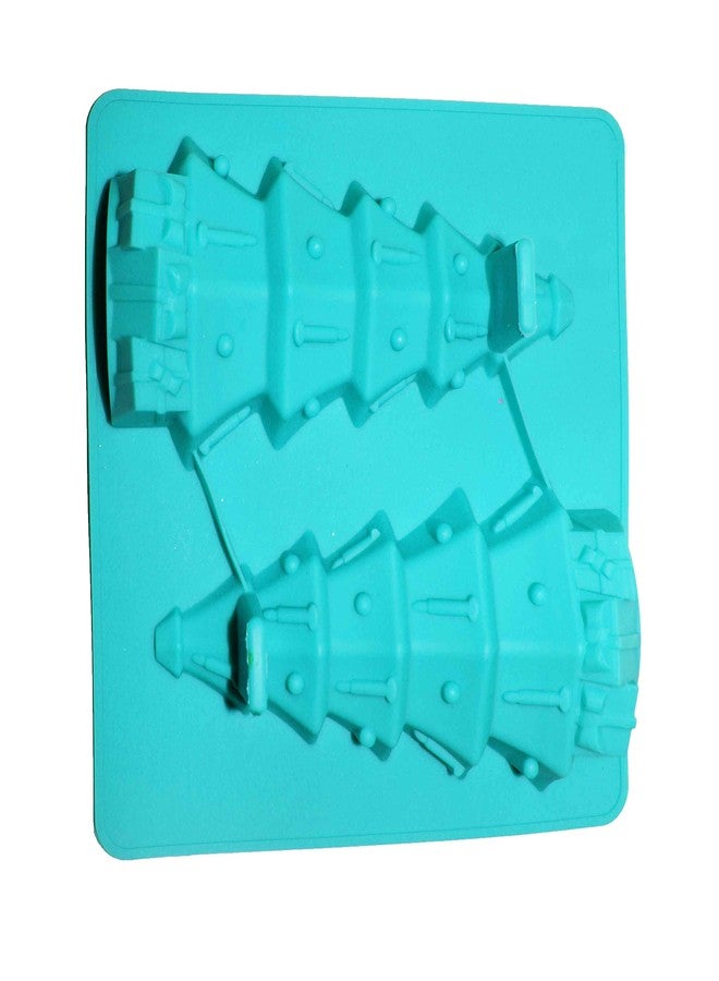 JADES Christmas Tree Shaped 3D Silicon Moulds (Blue) - Image 1
