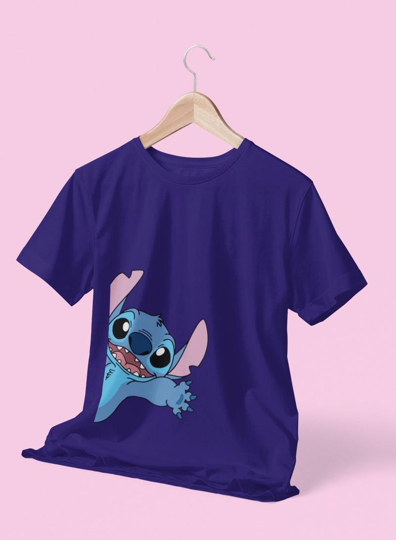 ZOOM Cute Lilo and Stitch Character T-Shirt for Toddlers and Kids – Soft Cotton 