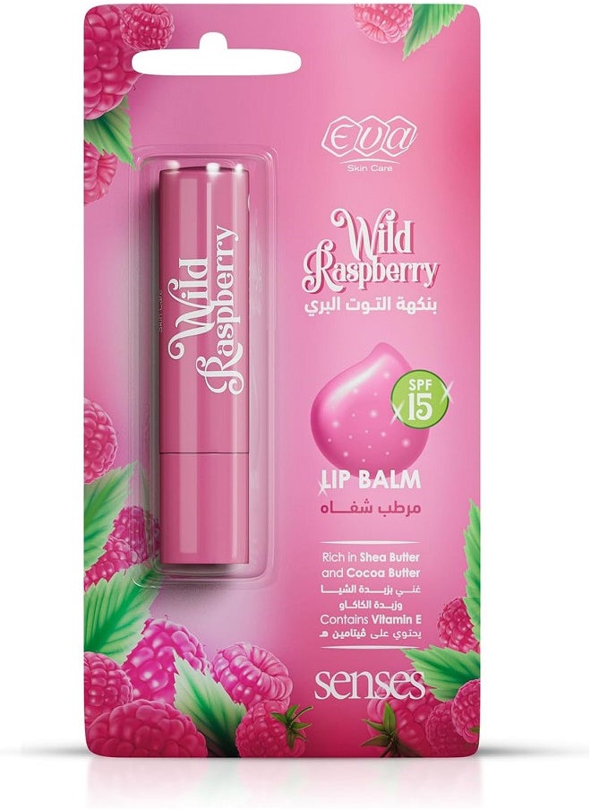 Eva Eva Skin Care Lip Balm Wild Raspberry Spf 15 4ge  - Image 1