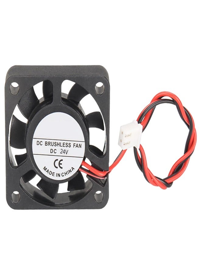 CNZTHDY 3D Printer DC 24V 4010 Extruder Hot End Cooling Fan, 40x40x10mm for 3D Printer, Cooling Fan for Creality Ender 3/Ender 3 Pro/CR-10S, 3D Printer Accessories Parts with 2 Pin Cable Line and 8000 RPM - Image 1