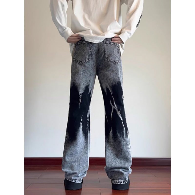 Unisex Classic Denim Jeans Loose Fit Daily Outdoor Wear - Image 4