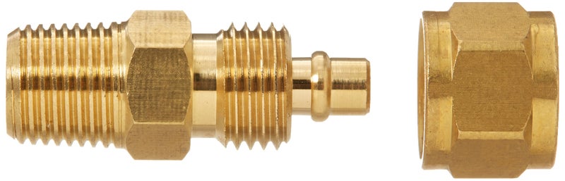 Viair 92951 1/8" Male NPT to 1/4" Compression Fitting for 1/4" Air Line, Brass - Image 3