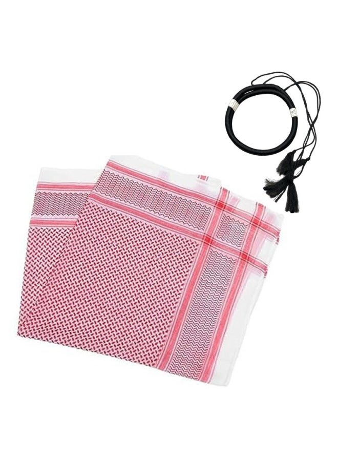 Arab Headscarf And Headband Middle Eastern Ethnic Accessories Two-piece Set - Image 1
