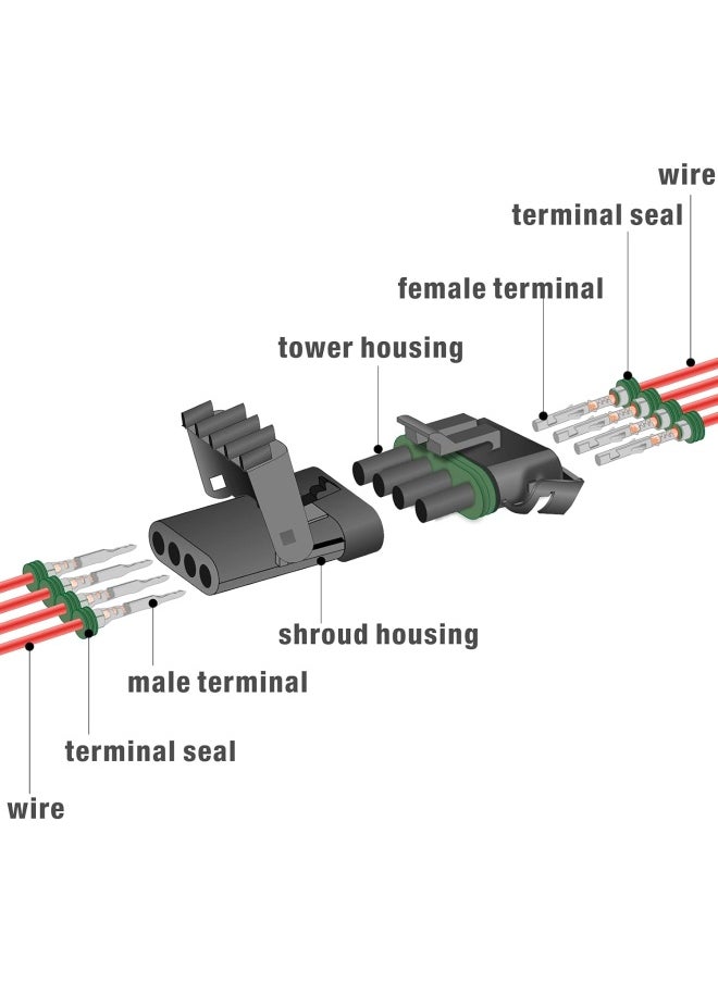 IWISS Iwiss Weather Pack Crimper Tools For Delphi Packard Weather Pack Or Metri-Pack Connectors  - Image 5