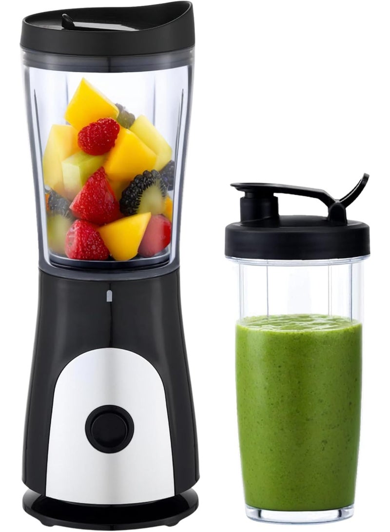 Westinghouse USA Personal Blender – 300W Portable Smoothie Maker with 600ml BPA-Free Sport Bottle, One-Touch Operation, Stainless Steel Blades (UAE Version) - 2 Years Warranty