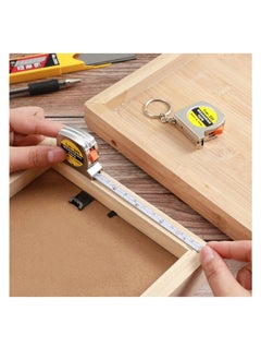 SYOSI 20 Pieces Keychain Tape Measure, Mini Tape Measure, Functional Pocket Tape Measure, Small Tape Measure Retractable for Adult Kids Construction Affair Birthday Party Favors Goody Bag Stuffers Prizes  - Image 4