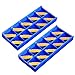 BestParts BestParts Carbide Grooving Inserts MGMN300,Multilayer Coated CNC Carbide Turning Inserts Lathe Inserts Cutters for  - Image 2