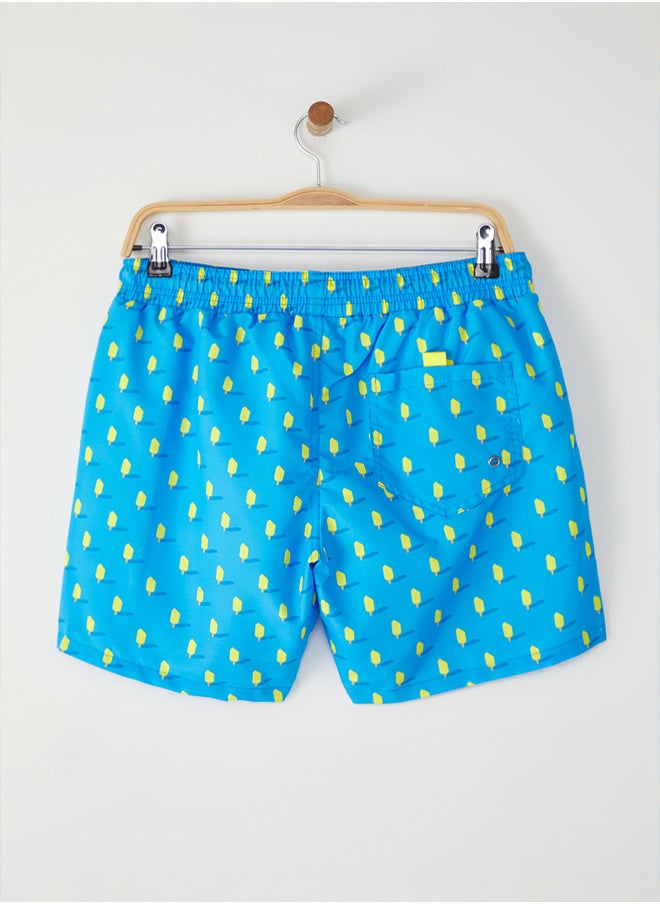 trendyol Blue Standard Swim Shorts  - Image 4