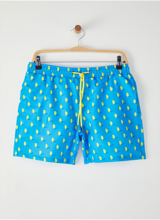 trendyol Blue Standard Swim Shorts  - Image 1