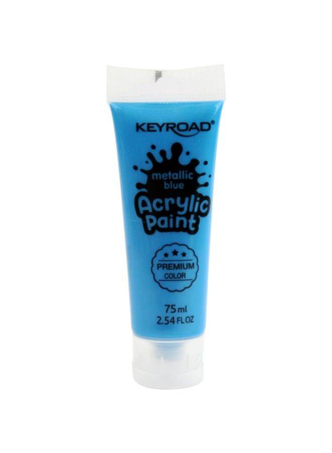 Keyroad Acrylic Paint 75 ml Metallic Blue KR972209