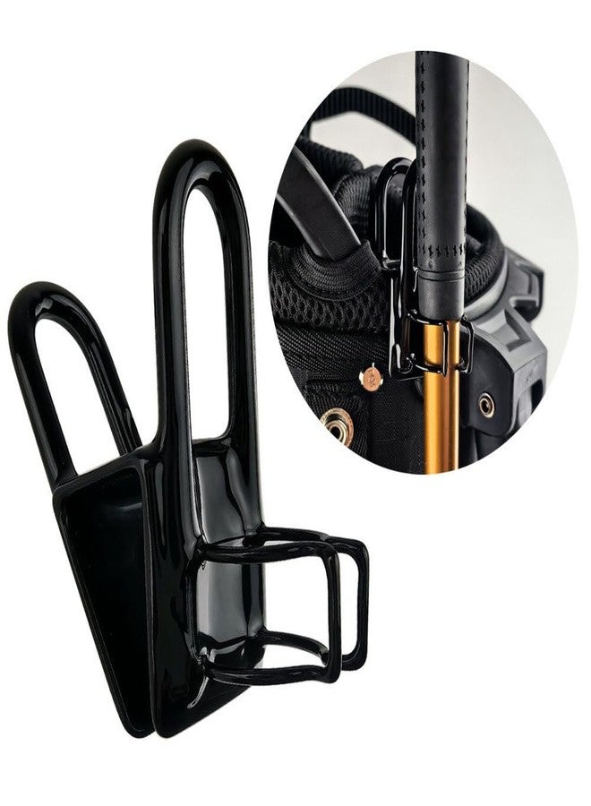 BUMOVE Golf Putter Holder, BUMOVE Club Clip for Golf Bag - Metal Material, Easy to Install, Avoiding the Need to Rummage Through Bags to Find Golf Clubs During Competitions (1, Black) - Image 2