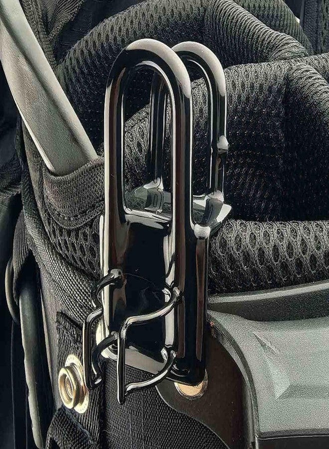 BUMOVE Golf Putter Holder, BUMOVE Club Clip for Golf Bag - Metal Material, Easy to Install, Avoiding the Need to Rummage Through Bags to Find Golf Clubs During Competitions (1, Black) - Image 4