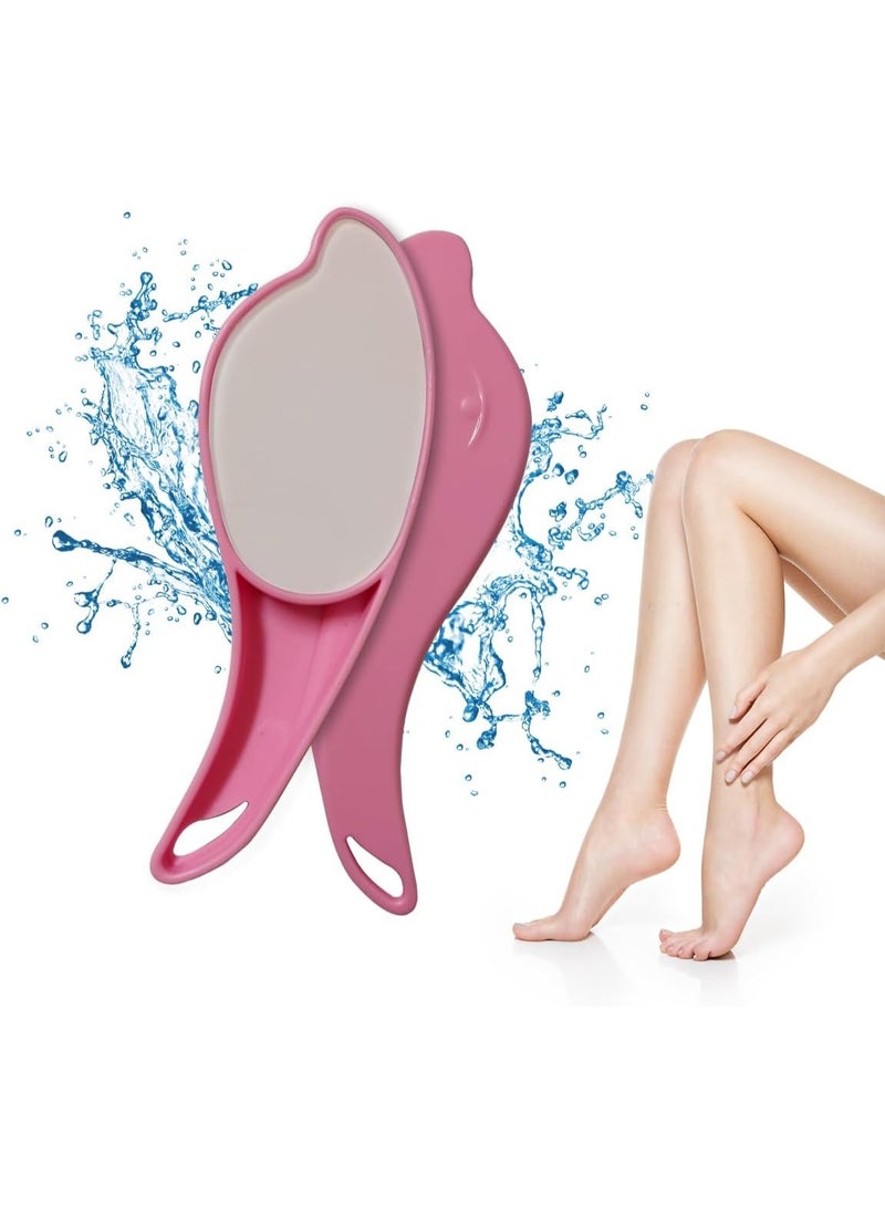 ممحاة الشعر الكريستالية - أداة إزالة الشعر والتقشير غير المؤلمة القابلة لإعادة الاستخدام (متعددة الألوان) - Image 1