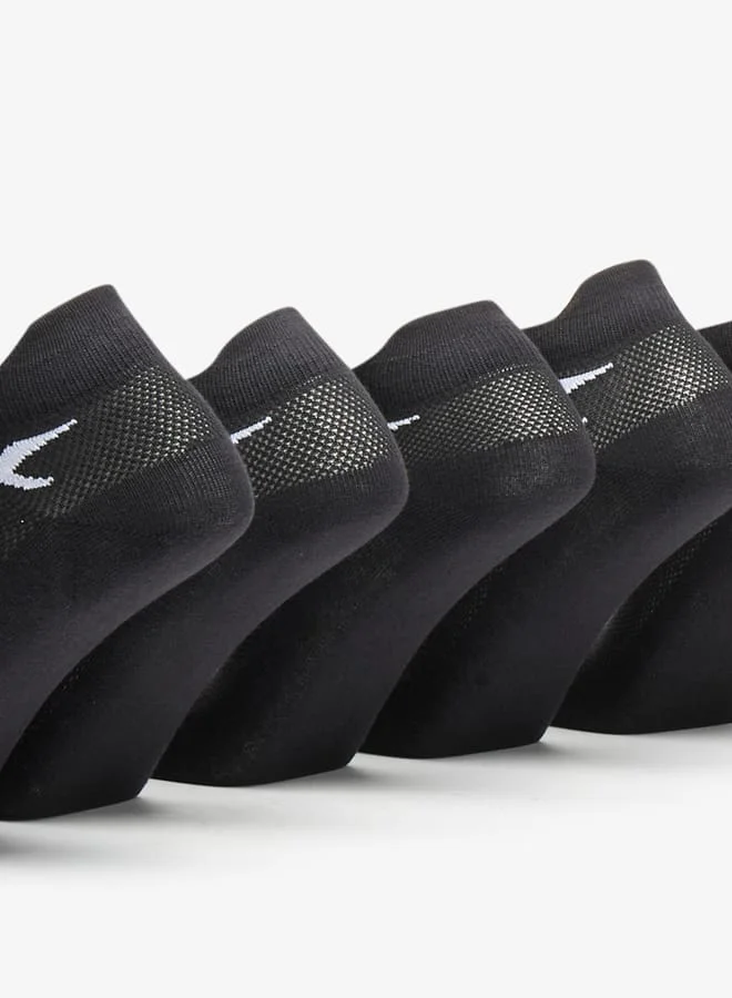 Dash Men's Logo Print Ankle Length Socks - Set of 5