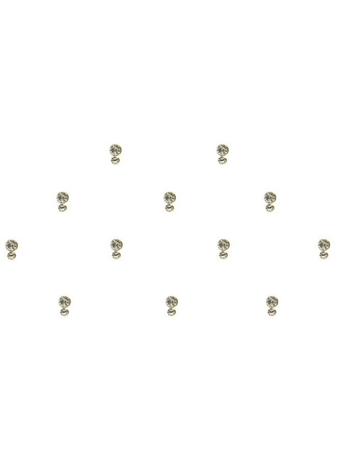 Comet Busters Silver Stone Bindi with Diamond Dot (BIN1630) - Image 1