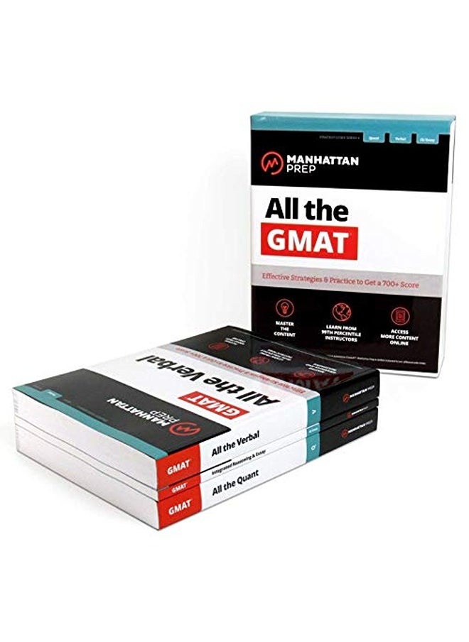 null - All the GMAT  Content Review + 6 Online Practice Tests + Effective Strategies to Get a 700+ Score Manhattan Prep - Image 1