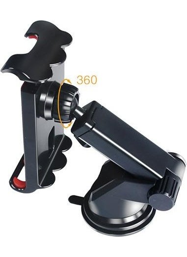 Coofbe In-Car Tablet Holder with Suction Cups, Glove Box and Windshield Adhesion, Telescopic Tablet Holder  - Image 5