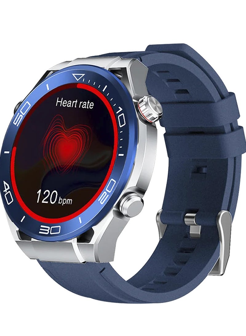 Lenyes Original AMOLED Smart Watch LW-225 (Blue/Black/Green) - Image 1