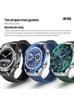 Lenyes Lenyes Original AMOLED Smart Watch LW-225 (Blue/Black/Green)  - Image 4