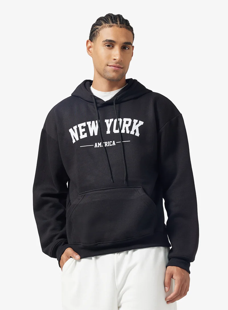 سفنتي فايف Front Graphic Hoodie