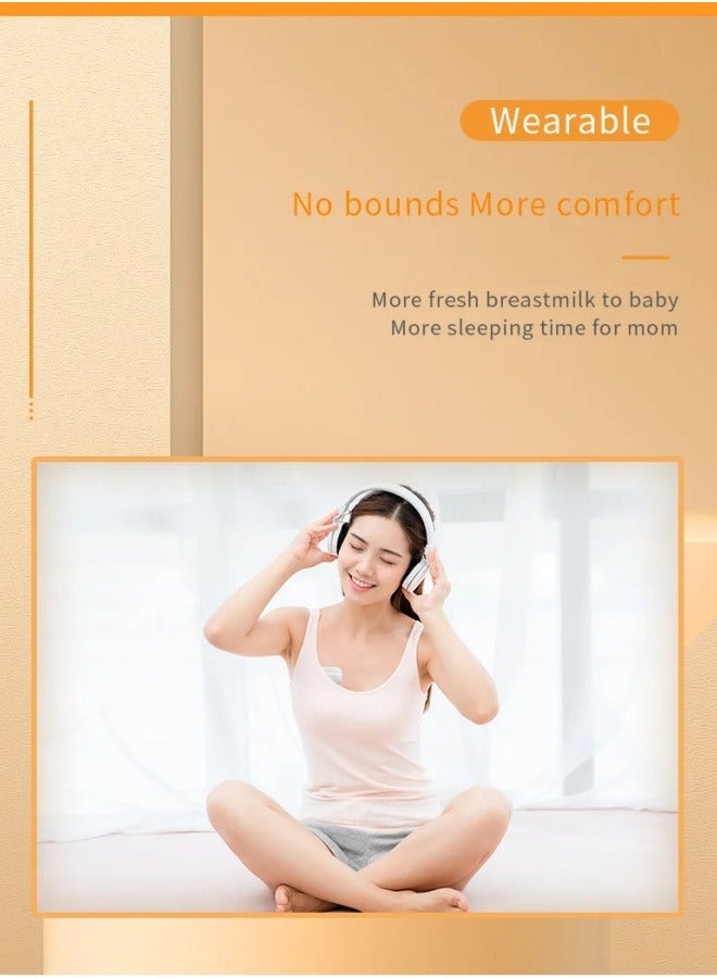 Breast Pump,Electric Breast Pump,Portable Hands-Free Breast Pump Wearable,3 Mode  Breastfeeding Pumping Mode Bule - Image 5