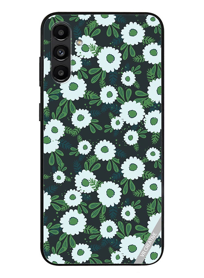 VR CREATIVE Protective Case Cover For Samsung Galaxy A13 5G Floral Pattern Based On Traditional Folk Art Ornaments Design Multicolour - Image 1