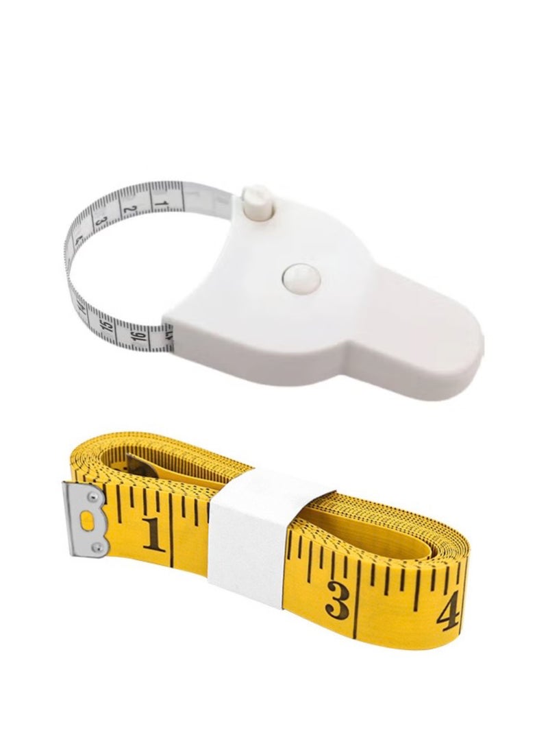 Greneric White measuring tape and 3m double graduated tailor's measuring tape (2 pieces) - Image 1