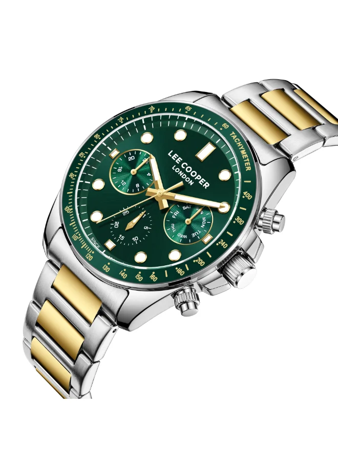 Lee Cooper Men's Metal Multi Function Watch LC08215.270 - 42 mm