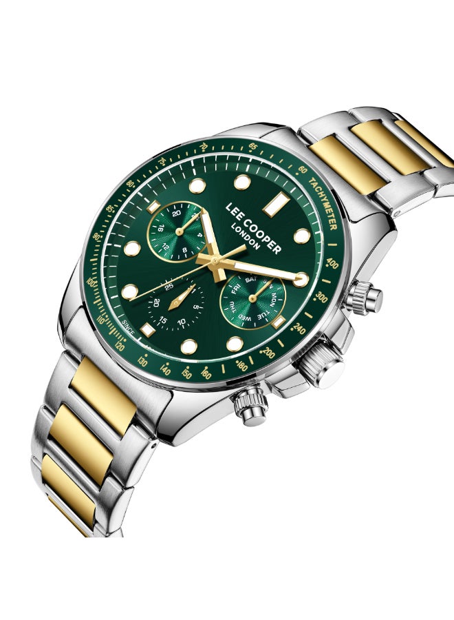 Lee Cooper Men's Metal Multi Function Watch LC08215.270 - 42 mm - Image 2